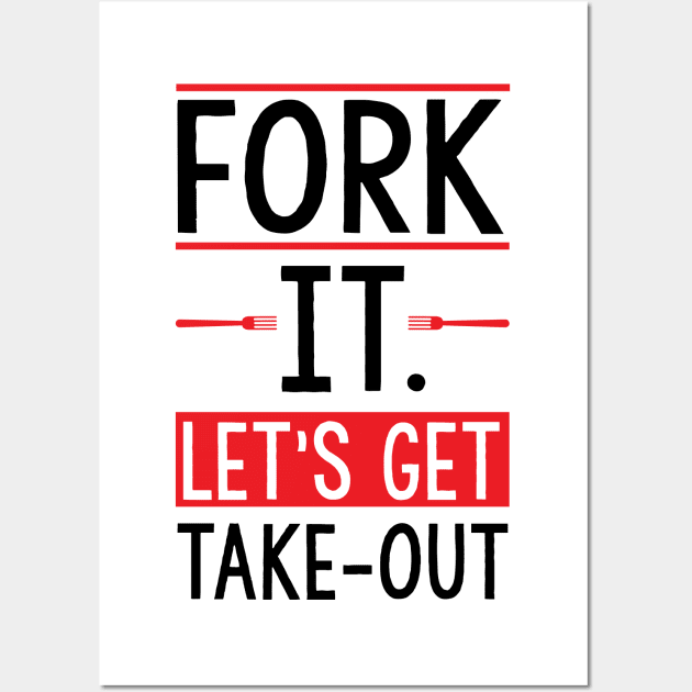 Fork it. Let's get take-out Wall Art by nektarinchen